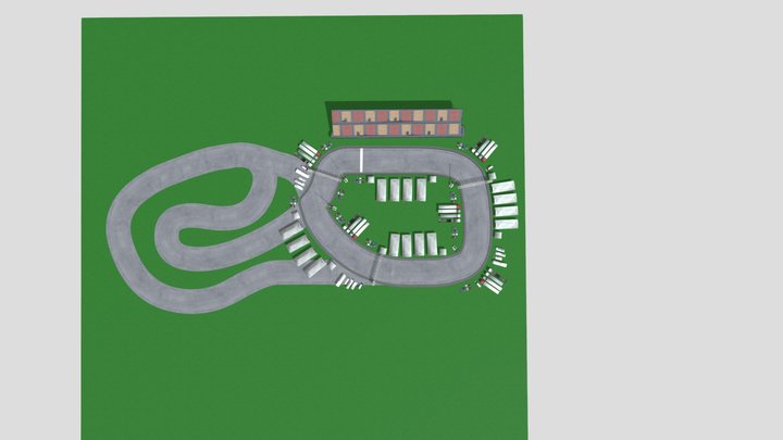 Blitzway GP (Oval) 3D Model