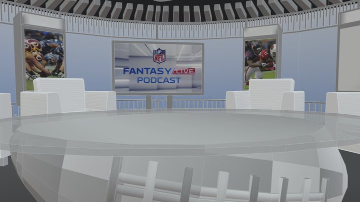 NFL+ Network+ Fantasy+ Live 3D Model