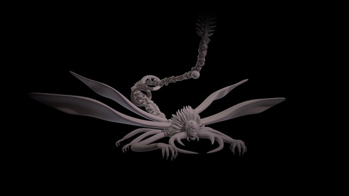 Astel, Naturalborn of the Void 3D Model
