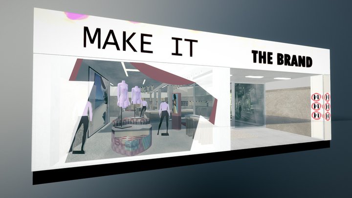 TIENDA ROPA MK IT 3D Model
