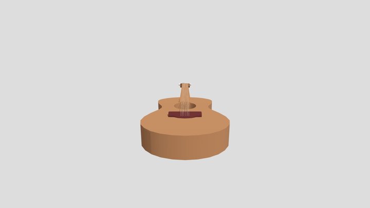 Guitar 3D Model