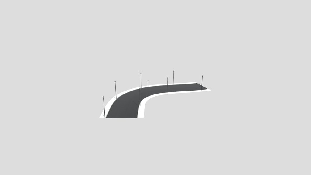 Procedural 2 Lanes Road Profile