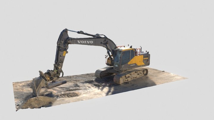 Excavator 3D Model