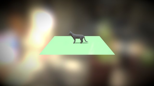 [LowPoly] Cat 3D Model