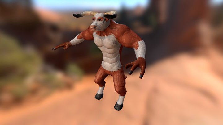 Minotaur 3D Model