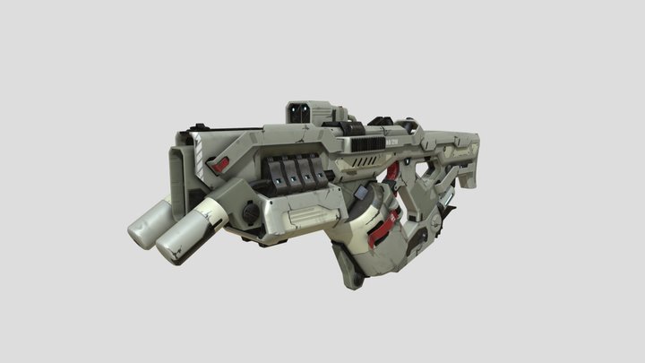 WEAP - Plasma Gun #80/210 - model 3D Model