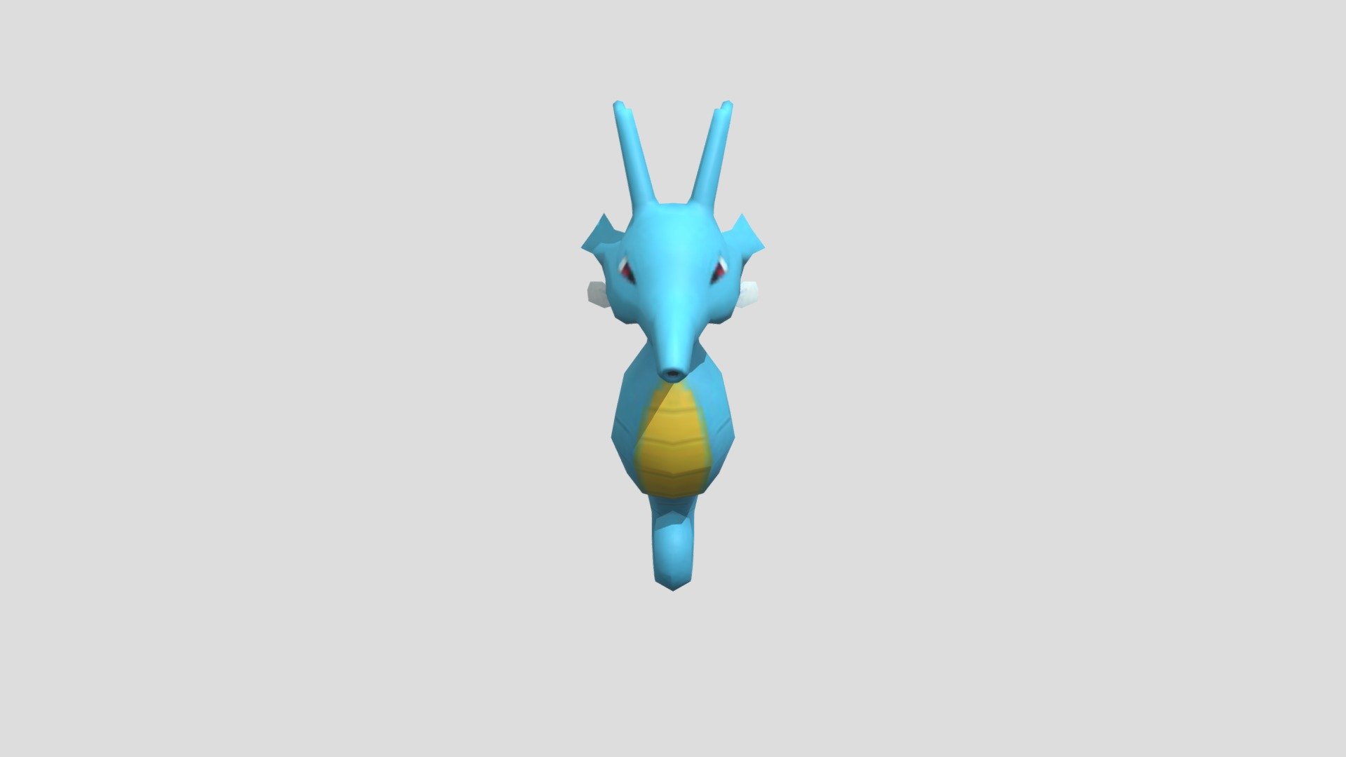 Kingdra Download Free 3d Model By Nguyenlouis32 [0fad62b] Sketchfab