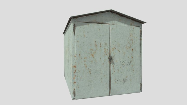 Garage-003 – Kostenloses 3D-Modell STL