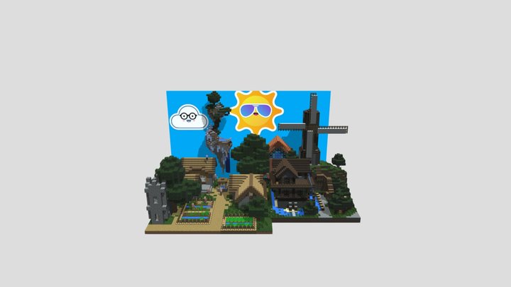 My world t1 m 3D Model
