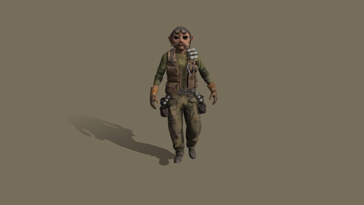 Sullustan Star Wars PNJ 3D Model