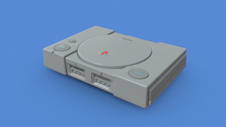 SONY PLAYSTATION 1 CLASSIC 3D Model