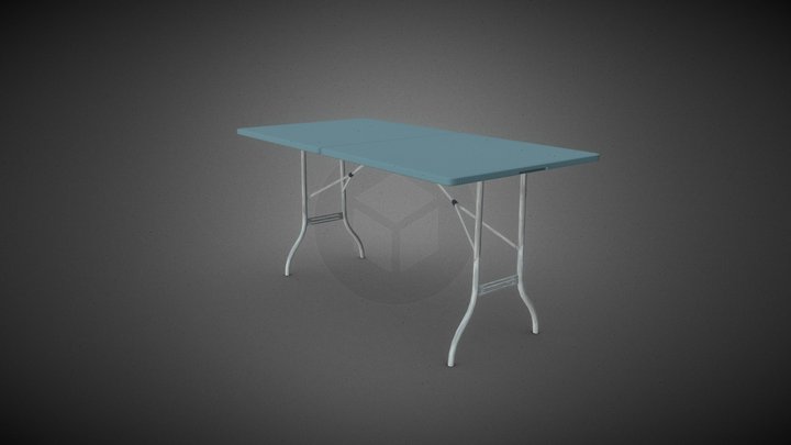 Office table. 3D Model