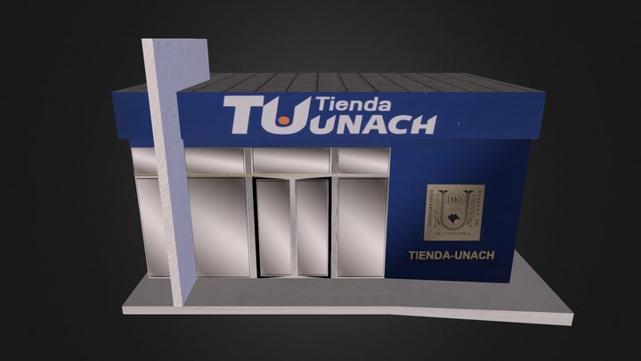 Tienda TuUNACH 3D Model