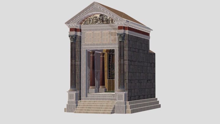Templete de la abundancia 3D Model