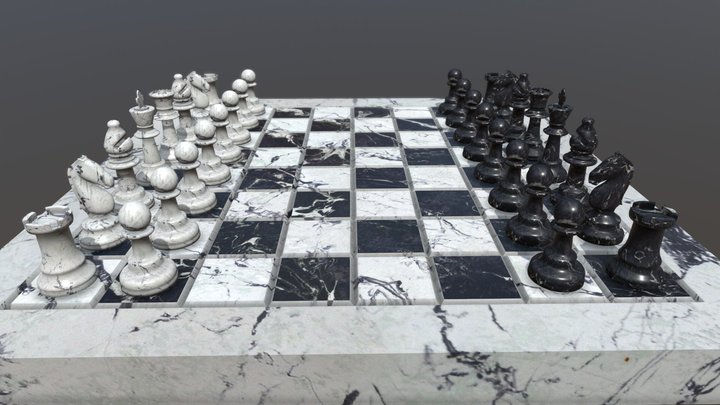 Chess Demo 3D Model