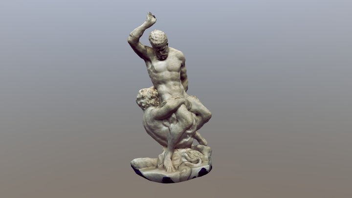 Ercole e Caco 3D Model