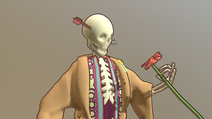 Reginald of Restavere - Undead florist 3D Model