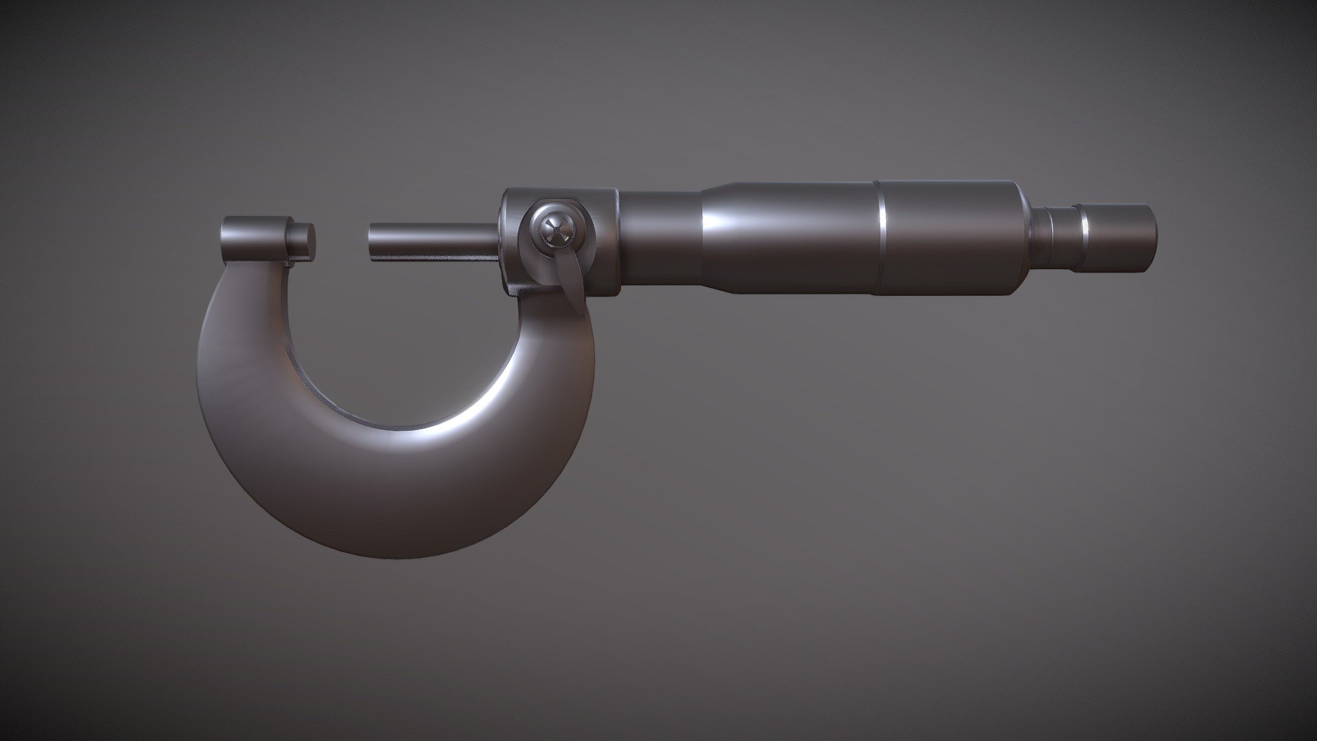 Micrometer 3D model by OLDDOGG [0fb3b7a] Sketchfab