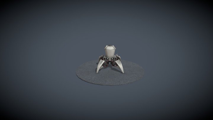 Booster mini-bot 3D Model