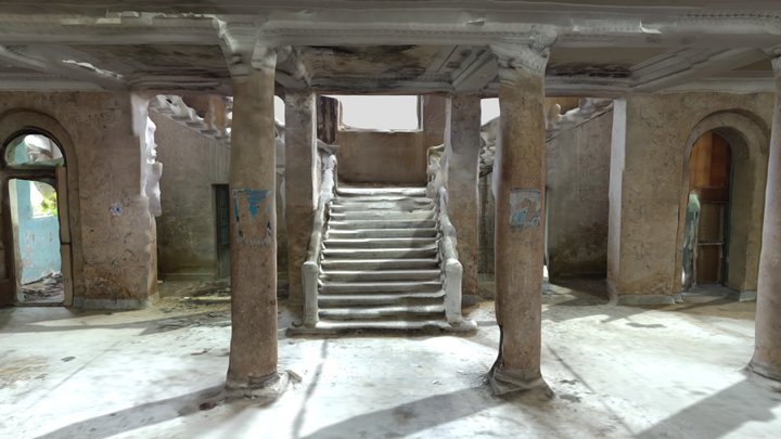 Sanatorium Imereti 3D Model