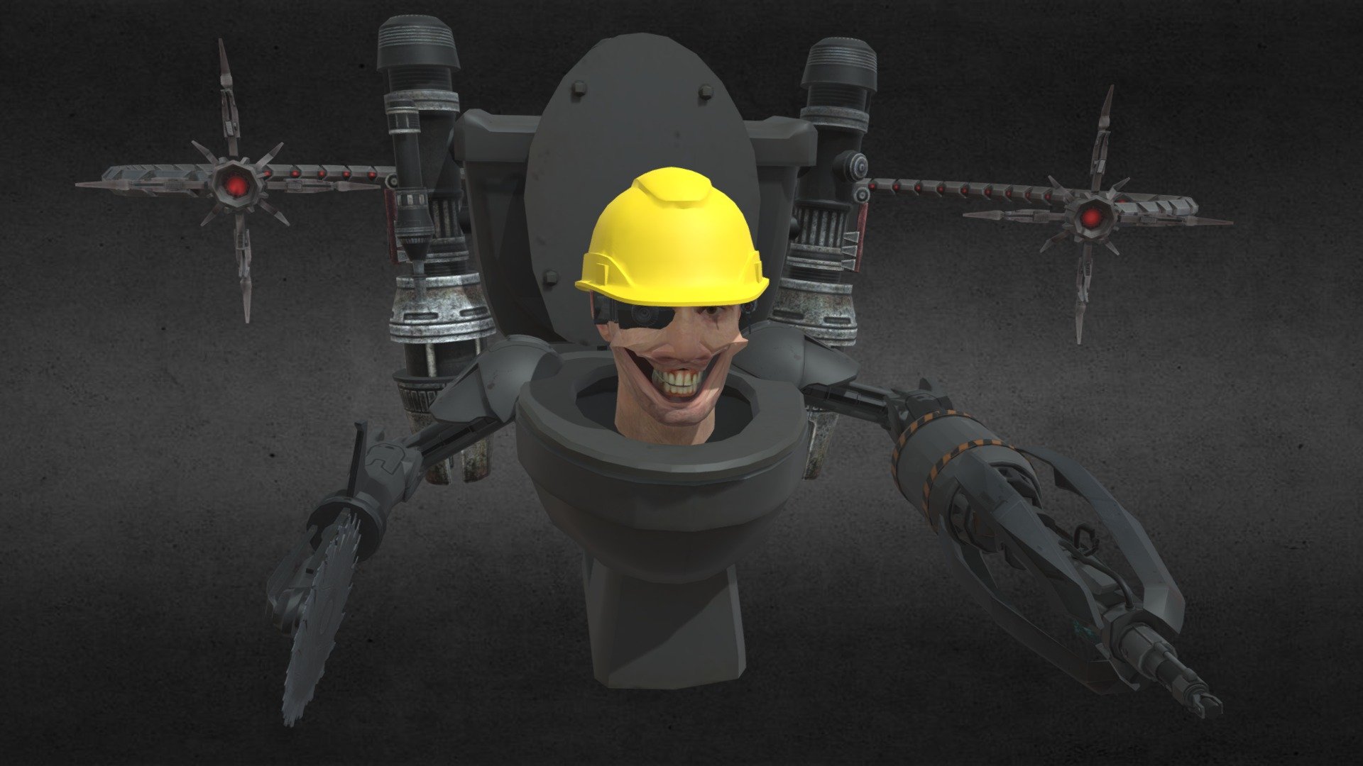 Engineer Skibidi Toilet - Download Free 3D model by Dr. Baby Gronk ...