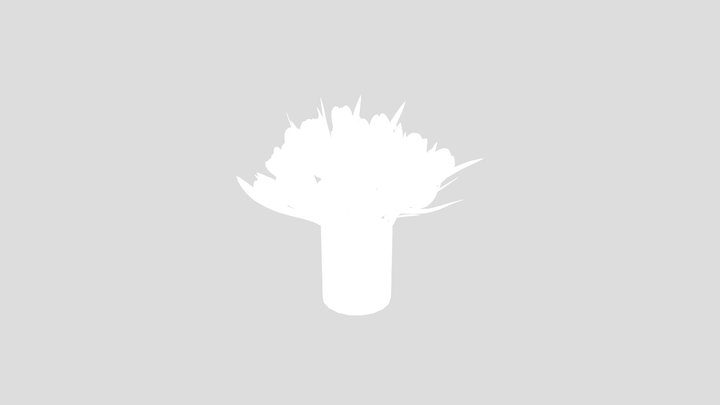 White Tulip Vase