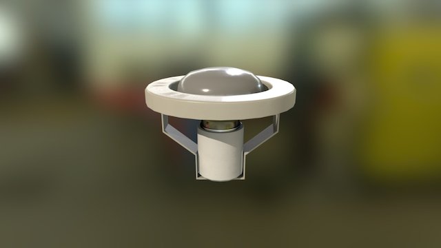 Small Roof Lamp 3D Model