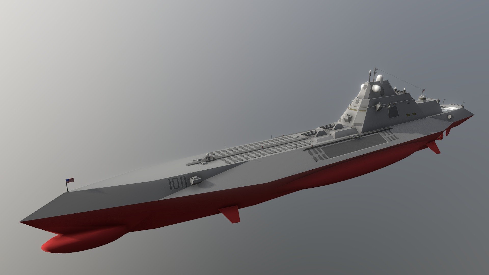 USS New Hampshire 2037 Refit