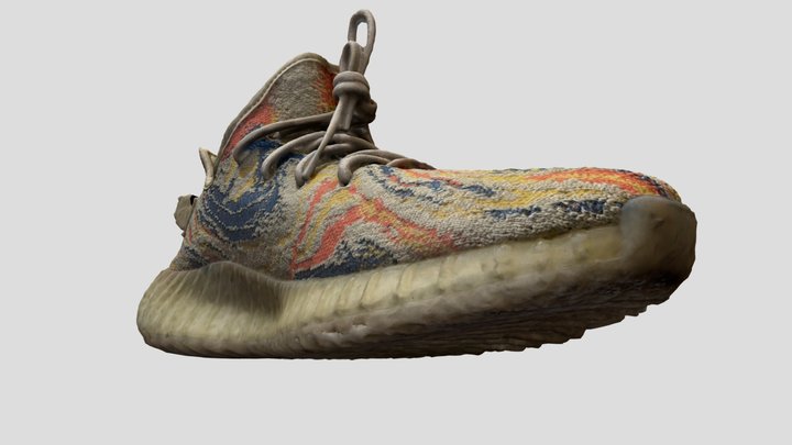 Yeezy 350 MX Oat 3D Model