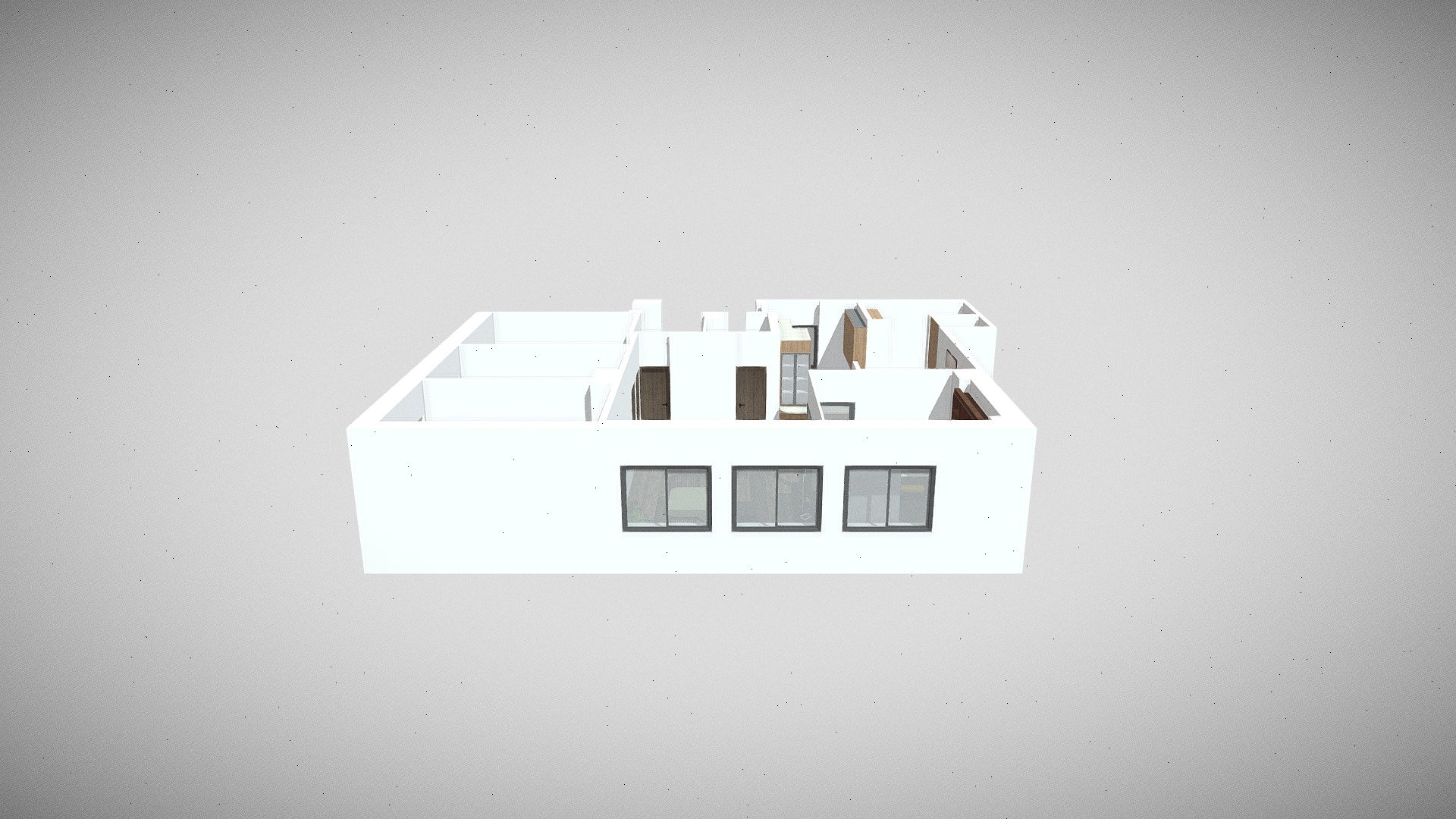 3D house - 3D model by scunmax [0fb7fd3] - Sketchfab