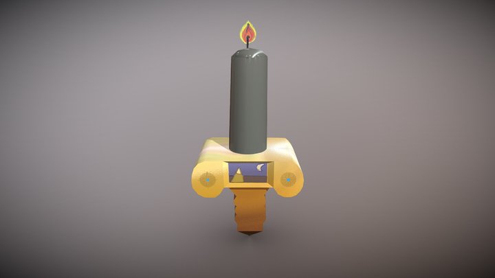 Candlestick Remake 3D Model