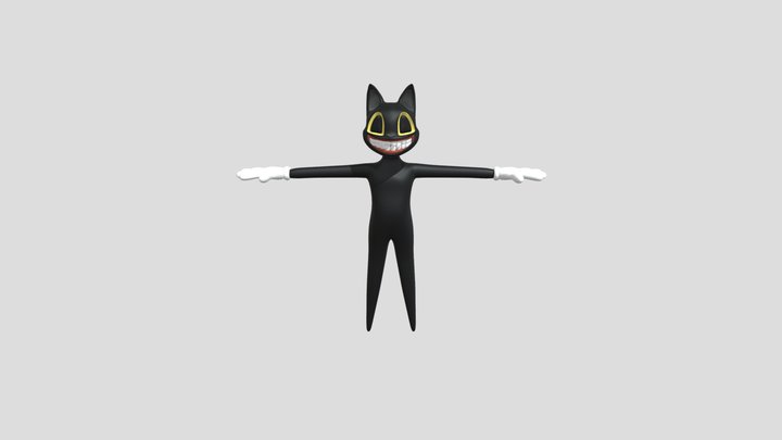 Cartoon Cat 3D Model