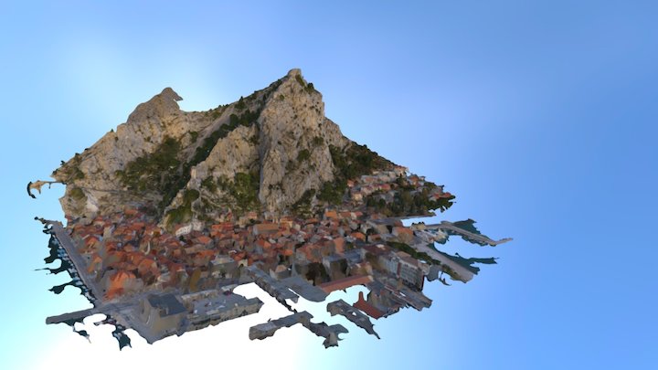 Omiške stine 3D Model