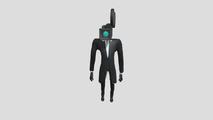 Large projectorman 3D Model