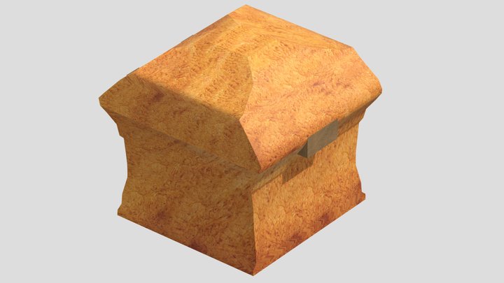 Bread Chest 3D Model
