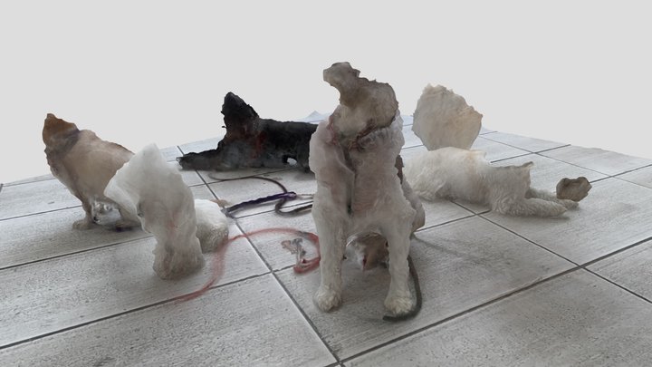Dogs 3D Model