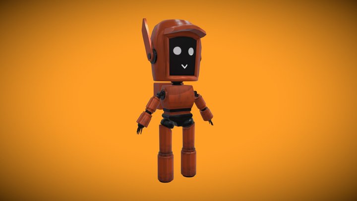 Robot K-VRC_  LOVE DEATH + ROBOTS 3D Model