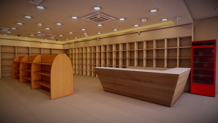 Liquor Mart 3D Model