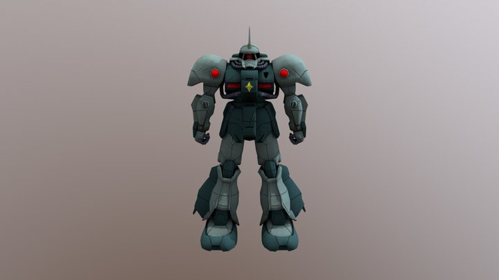 Gundam ZAKO - 3 3D Model