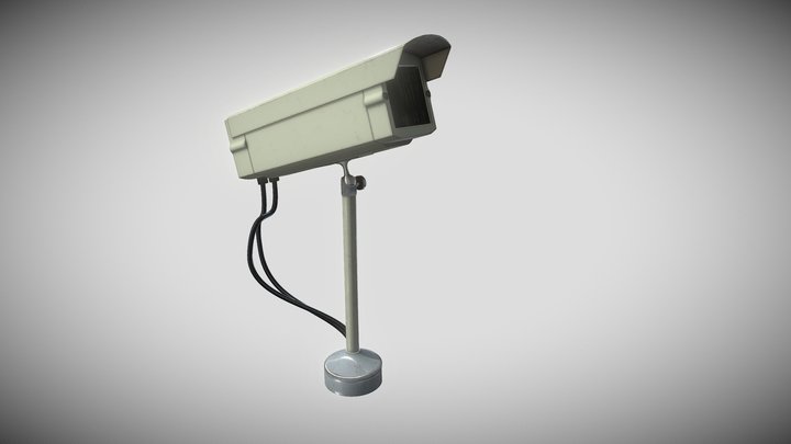 CCTV Camera 3D Model