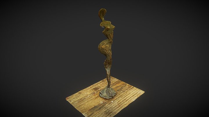 Figura de pie 3D Model