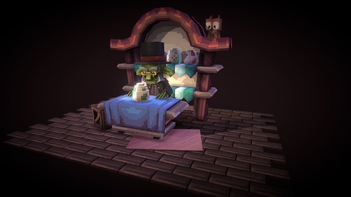 场景加--NPC 3D Model
