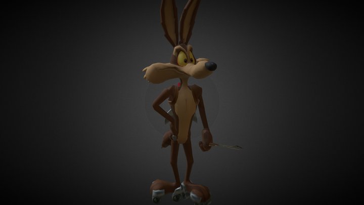 Coyote 3D Model