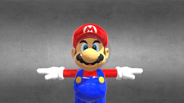 Mario64 3d Models Sketchfab 8740