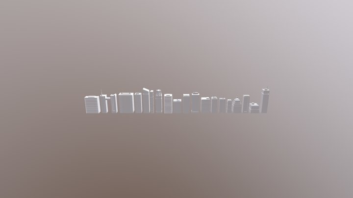 Printable Files December 2019 Calendar 3D Model
