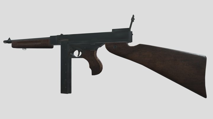 ThomsonМ1А1 3D Model