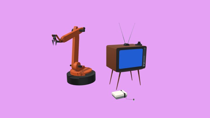 XYZ HW Coloring 3D Model