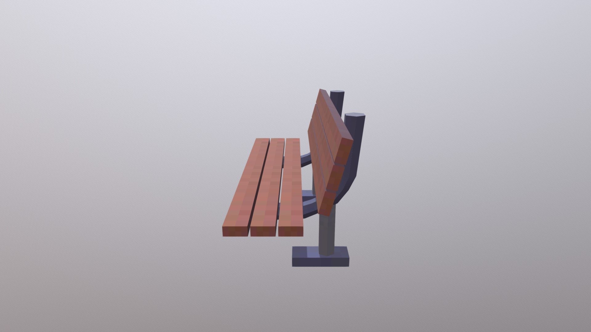 3D Bench | Pixelart
