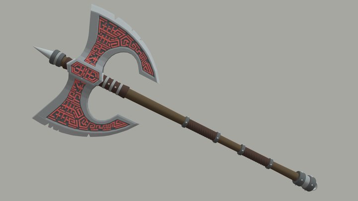 Poleaxe Blocking 3D Model