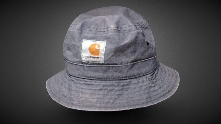 Carhartt Bucket Hat 3D Model